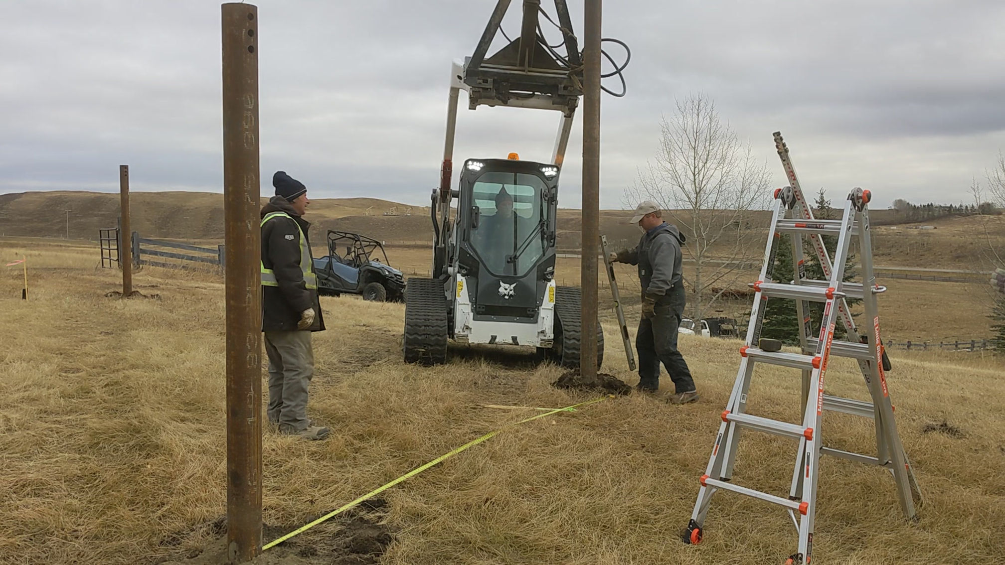 2-Piles Racking Foundation